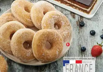 (1) Donuts nature sucré x 8, 392 g
