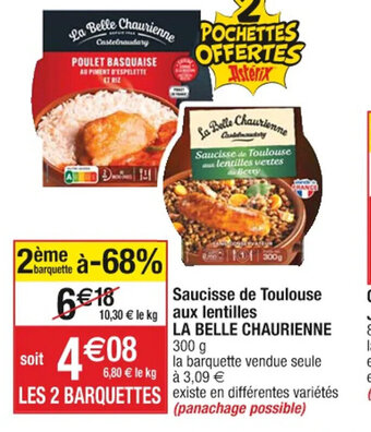 Saucisse de Toulouse aux lentilles