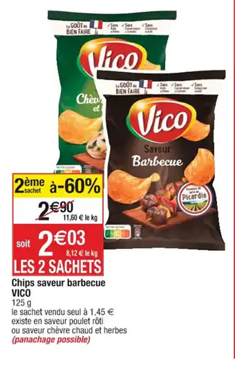 Chips saveur barbecue VICO