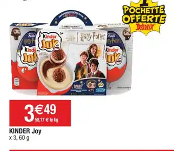 KINDER Joy x 3, 60 g