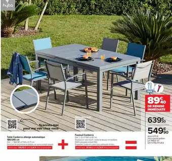 Carrefour Fauteuil Canberra offre