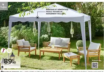 Carrefour Tonnelle pliable offre