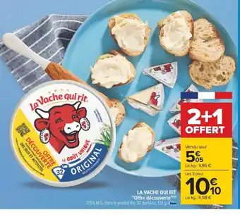 Carrefour LA VACHE QUI RIT "Offre découverte"(n) offre