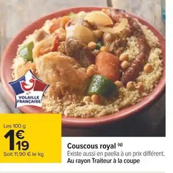 Carrefour Couscous royal (9) offre
