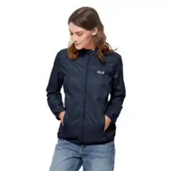 Decathlon Veste imperméable femme jack wolfskin pack & go xs/xl offre