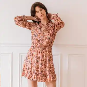 3 suisses 3s. x réédition - robe courte claire réédition - 3s. x impact mode femme offre