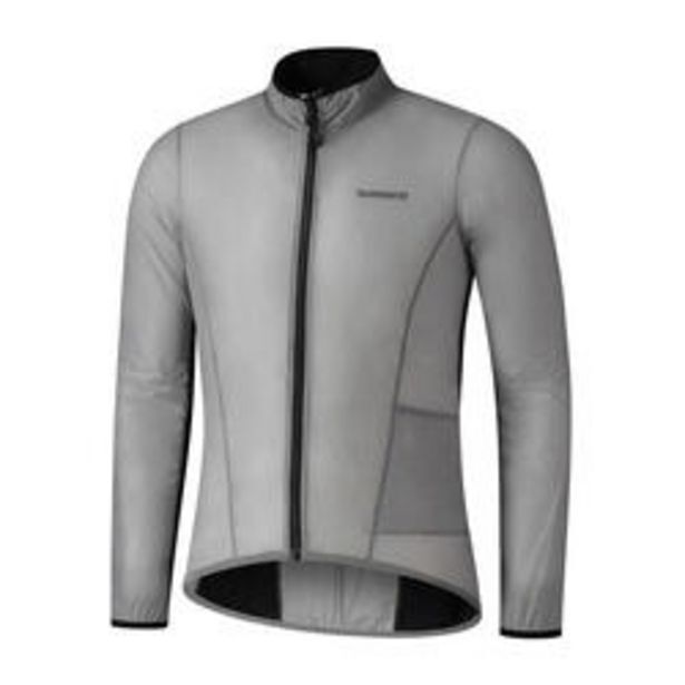 Decathlon Shimano wind dreaker grey steel offre