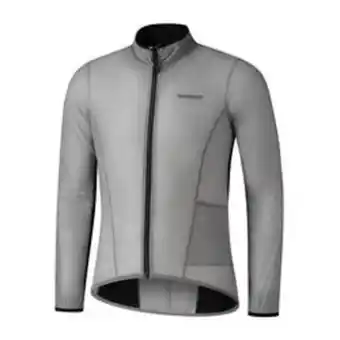 Decathlon Shimano wind dreaker grey steel offre