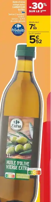 Carrefour Huile d'olive vierge extra CARREFOUR offre