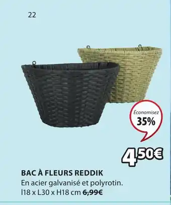 JYSK Bac à Fleur Reddik offre