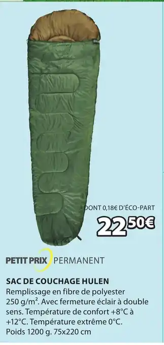 JYSK Sac de Couchage Hulen offre