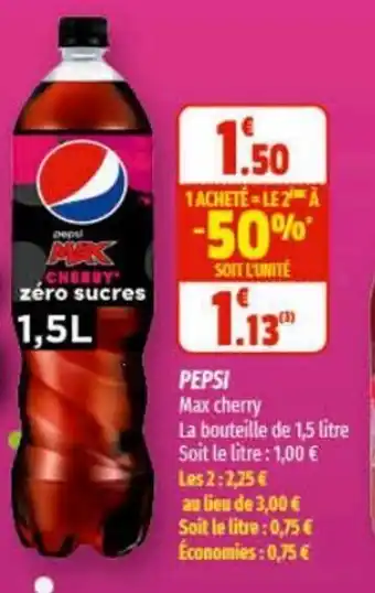 Coccinelle Express PEPSI offre