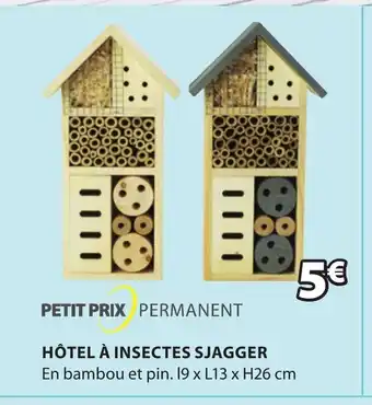Hôtel à Insectes Sjagger