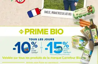 Carrefour bio prime bio