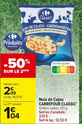 Carrefour classicâ noix de cajou