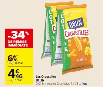 Carrefour Market Belin les croustilles offre