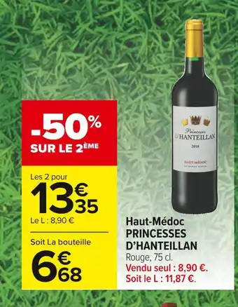 Carrefour Market Princesses d’hanteillan haut-médoc offre