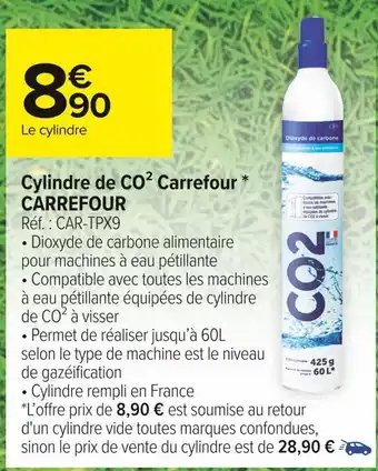 Carrefour Market Carrefour cylindre de co2 carrefour * offre