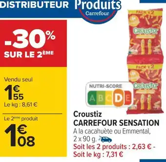 Carrefour sensation croustiz