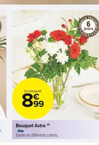 Carrefour Market Bouquet astre offre