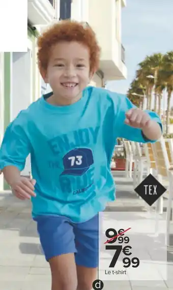 Carrefour Tex t-shirt garçon offre