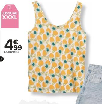 Carrefour Débardeur femme offre