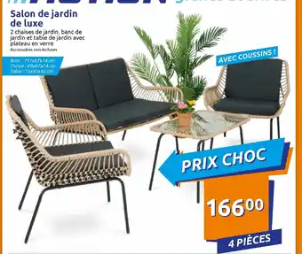 Salon de jardin de luxe