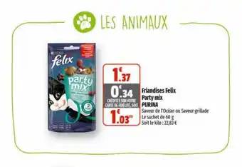 Coccinelle Express Friandises Felix Party mix PURINA offre