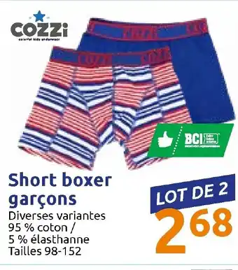 Short boxer garçons