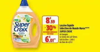 Coccinelle Express Lessive liquide sélection du Monde Maroc**** SUPER CROIX offre