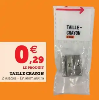 Taille Crayon