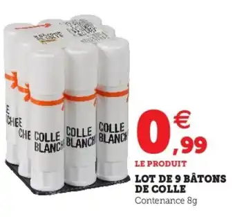 Lot De 9 Bâtons De Colle