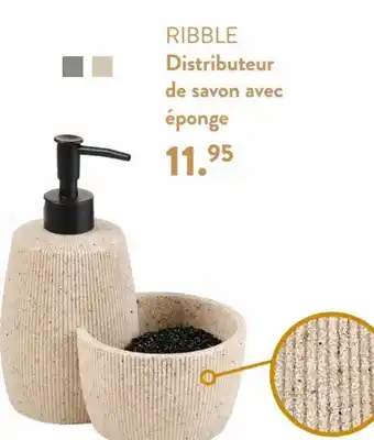 RIBBLE Distributeur de savon avec