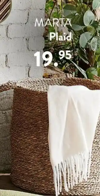 Casa MARTA Plaid offre