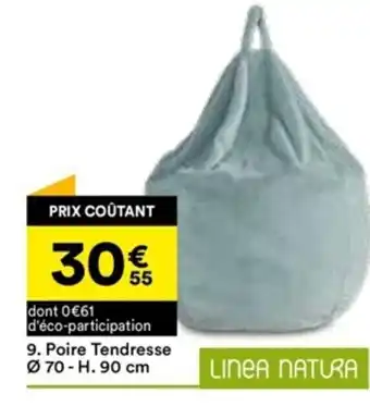 BUT Poire Tendresse Ø70-H. 90 cm offre