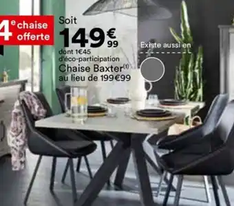 BUT Chaise Baxter(¹) offre