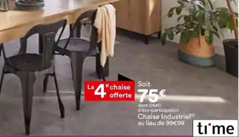 BUT Chaise Industriel (¹) offre