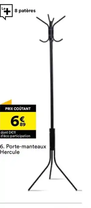 BUT 6. Porte-manteaux Hercule offre