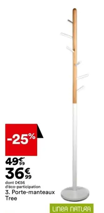 BUT 3. Porte-manteaux Tree offre