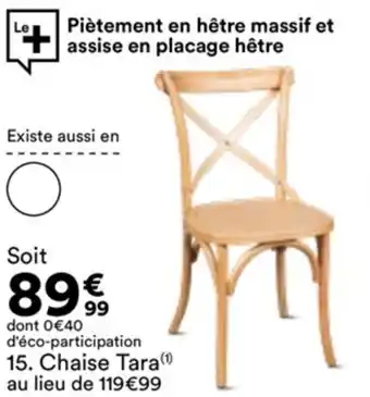 BUT Chaise Tara offre