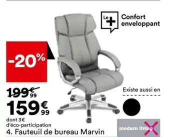 BUT 4. Fauteuil de bureau Marvin offre