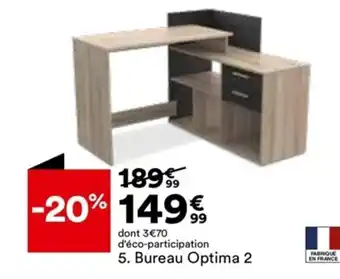 BUT 5. Bureau Optima 2 offre