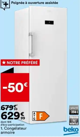 BUT Congélateur armoire offre