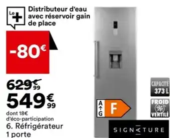 BUT Réfrigérateur 1 porte offre