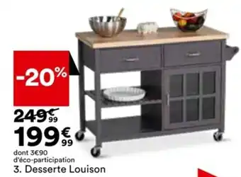 BUT Desserte Louison offre