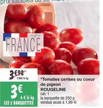 Migros *Tomates Cerises Ou Coeur offre