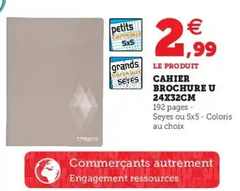 Hyper U Cahier Brochure U offre