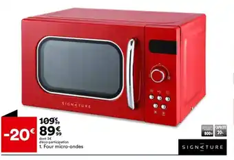 BUT 1. Four micro-ondes offre