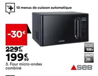 BUT 3. Four micro-ondes combiné offre