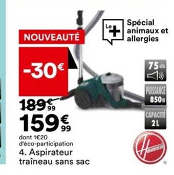 BUT Aspirateur traîneau sans sac offre